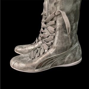 Puma Silver Women’s 7.5 Eskiva boxing shoes